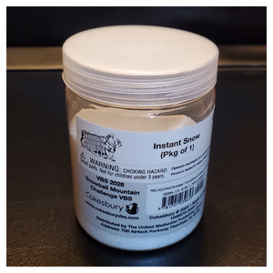 Instant Snow (100g) - Snowball Mountain Challenge VBS 2026 by Cokesbury