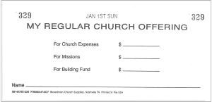 Annual Offering Envelope Set - My Regular (53) Annual Offering Envelope Set - My Regular (53)