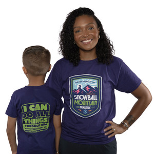Child T-Shirt Size Extra Small - Snowball Mountain Challenge VBS 2026 by Cokesbury