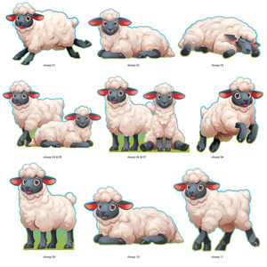 Green Pastures 7-Piece Large Display Bundle - Easy Scene Pop-Up Giant VBS Display Bundle - VBS 2026