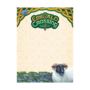 Name Tags (Pack of 10 sheets, 60 tags total) - Printer-friendly, Avery 74459 - Each Sheet Measures (8.5in. x 11in.) - Emerald Crossing VBS 2026 by Answers