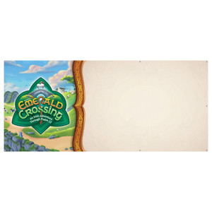 Outdoor banner (96 in. x 42.75 in.) - Waterproof Vinyl - Includes Steel Grommets - Emerald Crossing VBS 2026 by Answers