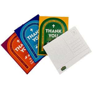 Staff Appreciation Postcards (Pack of 40) - Printer-friendly, Avery template 3263 - Emerald Crossing VBS 2026 by Answers