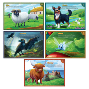 Animal Pals Scene Setter (Pack of 5 panels) - Emerald Crossing VBS 2026 by Answers