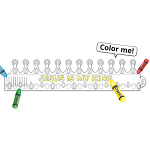 Jesus Is My King Craft Kit (Pkg. of 5) - Junkyard Redemption VBS 2026 by RBP