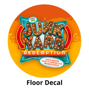 Floor Decals - Junkyard Redemption VBS 2026 by RBP