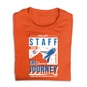 Easy Custom VBS T-Shirt - Two Color Design - Galaxy Weekend VBS - VGAL030