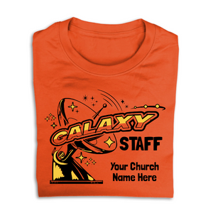 Easy Custom VBS T-Shirt - Two Color Design - Galaxy Weekend VBS - VGAL060