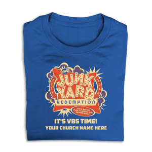 Easy Custom VBS T-Shirt - Two Color Design - Junkyard Redemption VBS - VJYR010