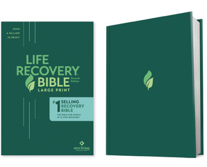 NLT Life Recovery Bible, Second Edition, Large Print - Case of 8