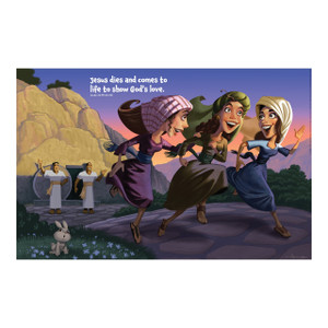 Rainforest Falls Bible Story Posters (set of 5) (22'' x 34'') - Needed for Wild Bible Adventures - Two-sided English/Spanish - Rainforest Falls VBS 2026 by Group