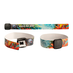 Rainforest Falls Watch for God Wristbands (Pack of 10) - Rainforest Falls VBS 2026 by Group