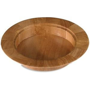 Stacking Bread Plate - Pecan Stain*** Stacking Bread Plate - Pecan Stain***
