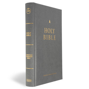 CSB Church Bible Charcoal Hardcover - Case of 18