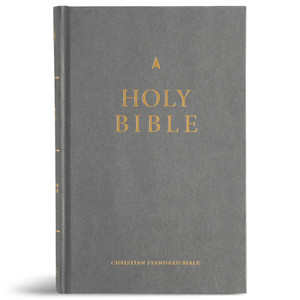 CSB Church Bible Charcoal Hardcover - Case of 18