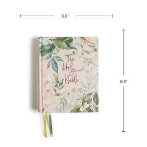 CSB Notetaking Bible, Revive Our Hearts Edition, Floral Cloth Over Board - Case of 8