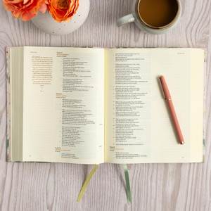 CSB Notetaking Bible, Revive Our Hearts Edition, Floral Cloth Over Board - Case of 8