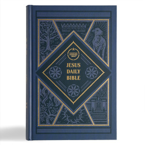 CSB Jesus Daily Bible, Hardcover - Case of 12