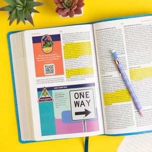 CSB Explorer Bible for Kids, Sky Blue LeatherTouch - Case of 12