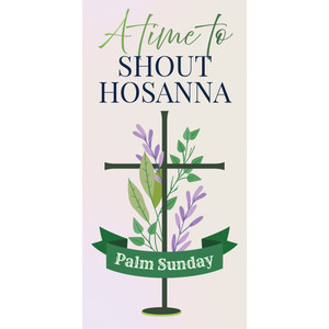 Church Banners - Time to Reflect - A Time to Shout