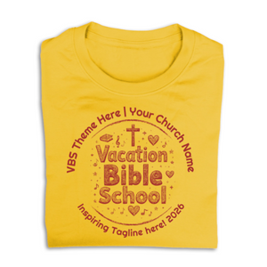 Easy Custom VBS T-Shirt - One Color Design - Generic VBS - VGEN011