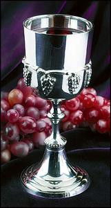Silver Communion Cup - Grapevine Silver Communion Cup - Grapevine