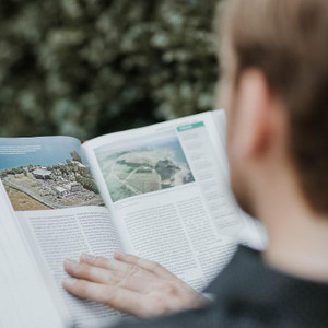 NKJV Comfort Print Full Color Study Bible, Hardcover - Case of 6