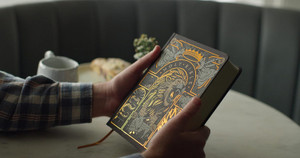 ESV Single Column Journaling Bible: Artist Series (Joshua Noom/The Lion And The Lamb) Hardcover - Case of 8