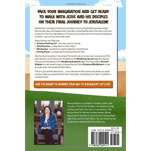 Wondering to Jerusalem: A Wonder-Filled Lent Devotional for Kids Paperback