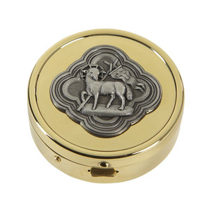 Agnus Dei 24kt Gold Plated Pyx