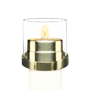 1-1/8" Glass Shield - Emitte Candles 1-1/8" Glass Shield - Emitte Candles