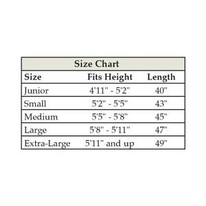 EMBROIDERED CONFIRMATION ROBE - MEDIUM