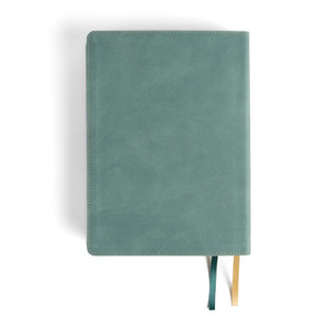 CSB Women's Study Bible, Earthen Teal SuedeSoft LeatherTouch, Indexed - Case of 8