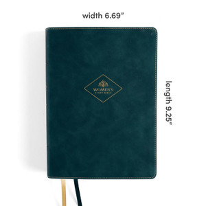 CSB Women's Study Bible, Peacock LeatherTouch - Case of 10