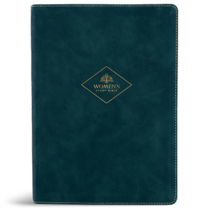 CSB Women's Study Bible, Peacock LeatherTouch - Case of 10