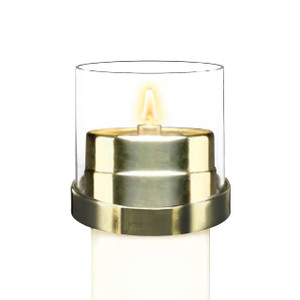 2" Glass Shield - Emitte Candles 2" Glass Shield - Emitte Candles
