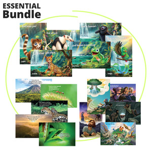 Bible Lesson Poster Pack BUNDLE - Rainforest Falls VBS 2026 by Group