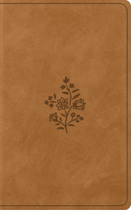 ESV Vest Pocket New Testament With Psalms And Proverbs - Nubuck Caramel, Wildflower Design Trutone - Bulk Case of 120