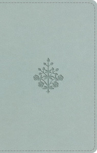 ESV Large Print Value Thinline Bible - River Stone, Branch Design Trutone - Case of 24