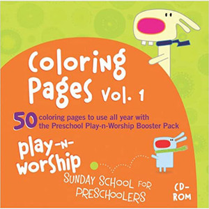 Play-n-Worship: For Preschoolers Coloring Pages Vol. 1 Play-n-Worship: For Preschoolers Coloring Pages Vol. 1