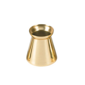 Brass Candle Follower for 7/8" Diameter Candles (Pack of 6)