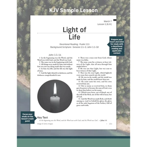 KJV Standard Lesson Commentary Large Print Edition 2026-2027