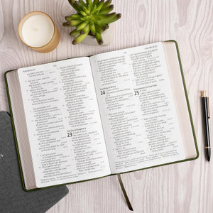 CSB Giant Print Reference Bible, Digital Study Edition, Olive LeatherTouch - Case of 12