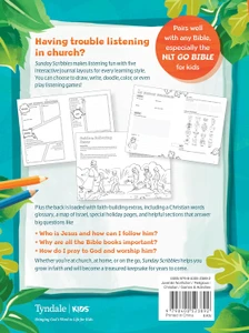 Sunday Scribbles: A 52-Week Creative Journal for Kids in Church (GO Bible)