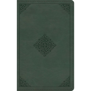 ESV Thinline Bible - Quiet Forest, Ornament Design Trutone