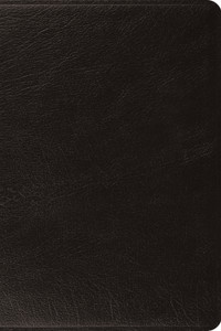 ESV Personal Size Reference Bible - Black Genuine Leather
