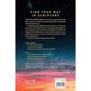 The Message Devotional Bible, Large Print (Imitation Leather, Brown), Case of 12