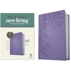 NLT Giant Print Bible, Filament Enabled (Leatherlike, Lavender