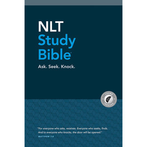 NLT Study Bible, Indexed (Hardcover Cloth, Blue) Case of 8