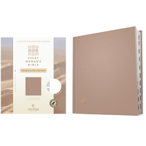 NLT Every Woman’s Bible, Indexed, Journaling Edition, Filament Enabled (Hardcover, Sand)